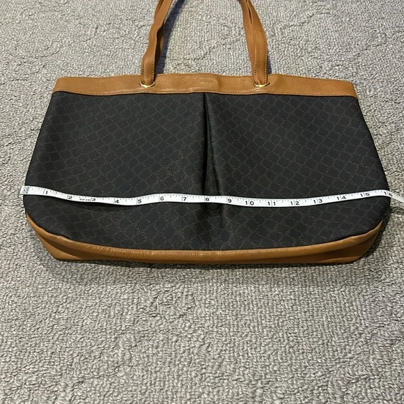 Longchamp Black and Brown Tote Bag - Picture 13 of 15